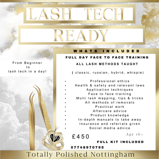 Lash Tech In one day!